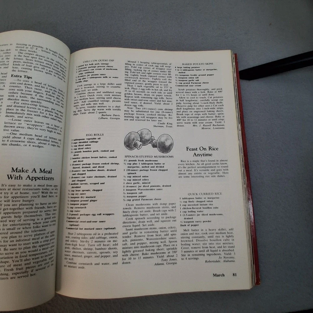 Southern Living 1986 Annual Recipes Oxmoor House 1986 Hardcover